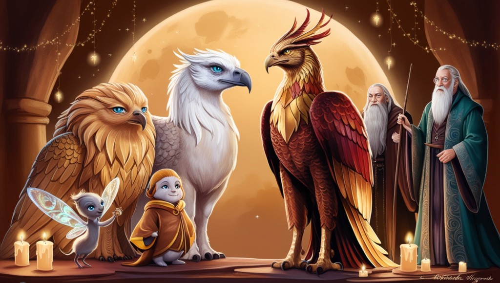 Magical Creatures and Characters of HQPotner